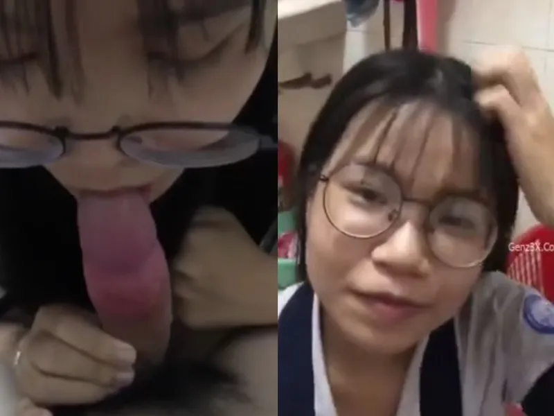 "mày mút mạnh đi tao sắp ra rồi", em xinh mút dương vật cho thằng bạn thân